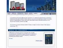 Tablet Screenshot of amexicanacondominio.org